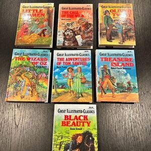 Great Illustrated Classics Books
